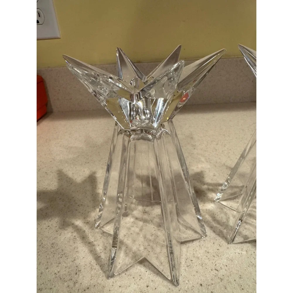 Nachtmann Galaxy Comet Shooting Star Starburst Candle or Vase - Qty 2 - see pics